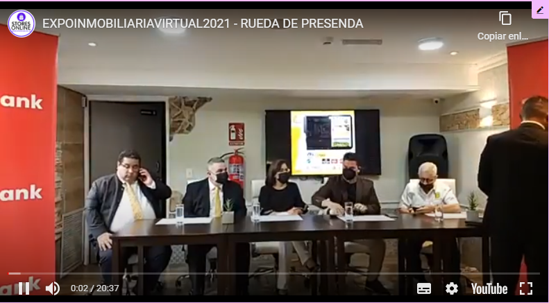 RUENDA DE PRENSA EXPOINMOBILIARIAVIRTUAL2021 